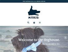 Tablet Screenshot of mutthead.com
